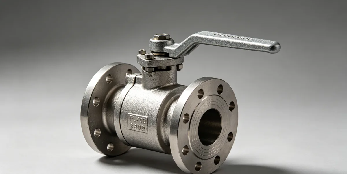 Industrial plug valve with lever operator and flanged body